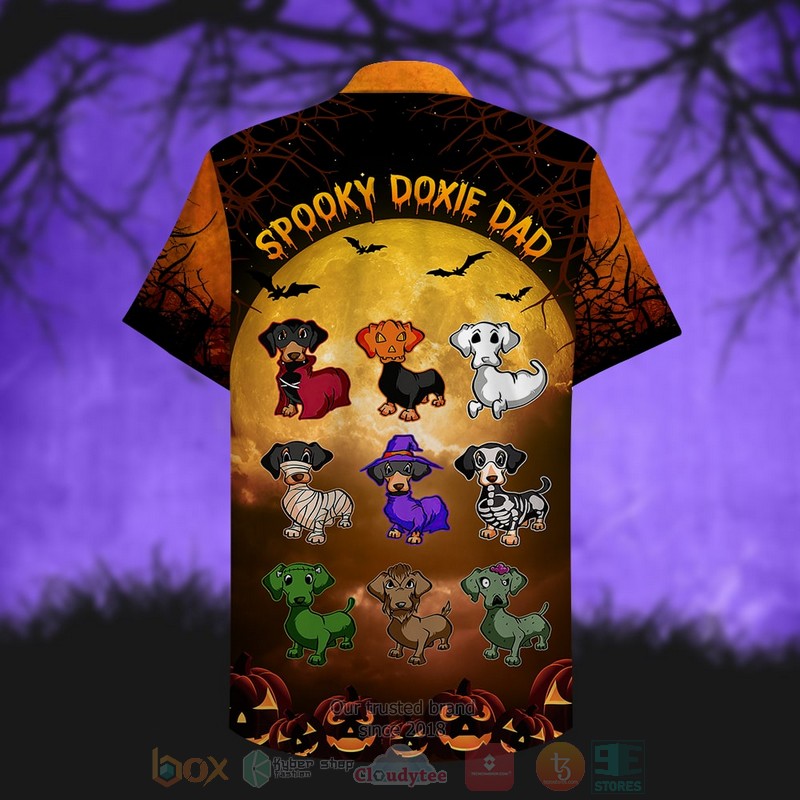 BEST Dachshund Spooky Doxie Dad 3D Aloha Shirt 4 BEST Dachshund Spooky Doxie Dad 3D Aloha Shirt word1