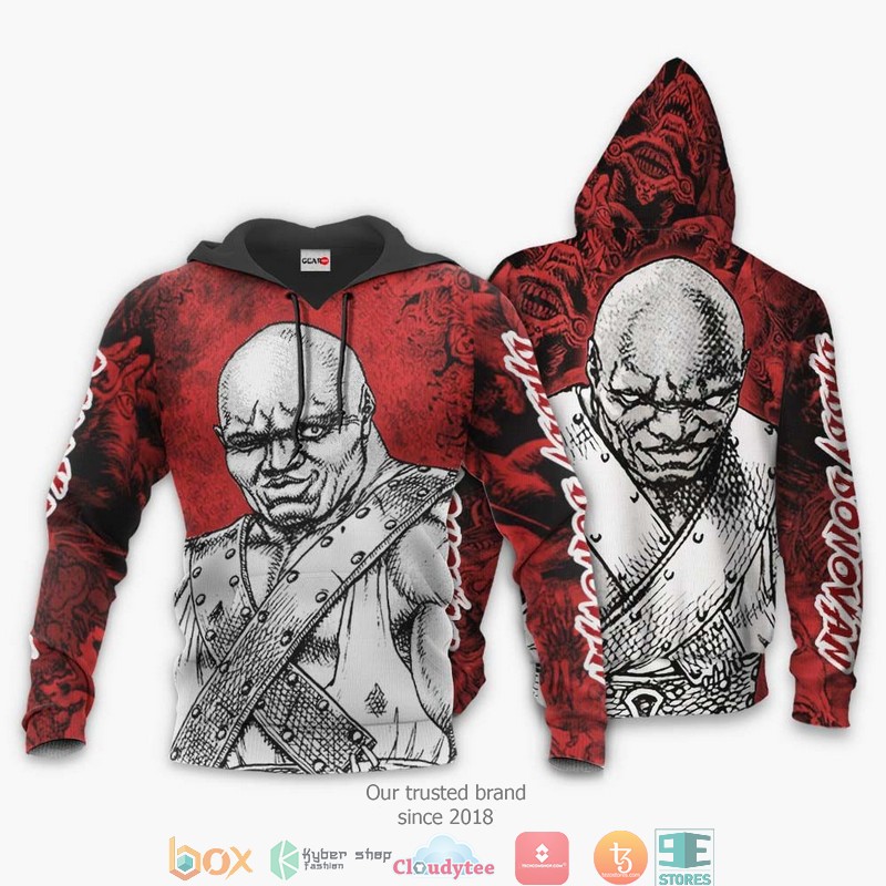 Daddy Donovan Berserk Anime 3d Hoodie, Bomber jacket 3 Daddy Donovan Berserk Anime 3d Hoodie Bomber jacket 1 2