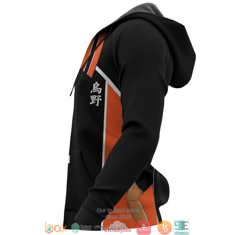 Daichi Sawamura Karasuno s Haikyuu Anime 3d Hoodie Bomber jacket 1 2 3 4 5