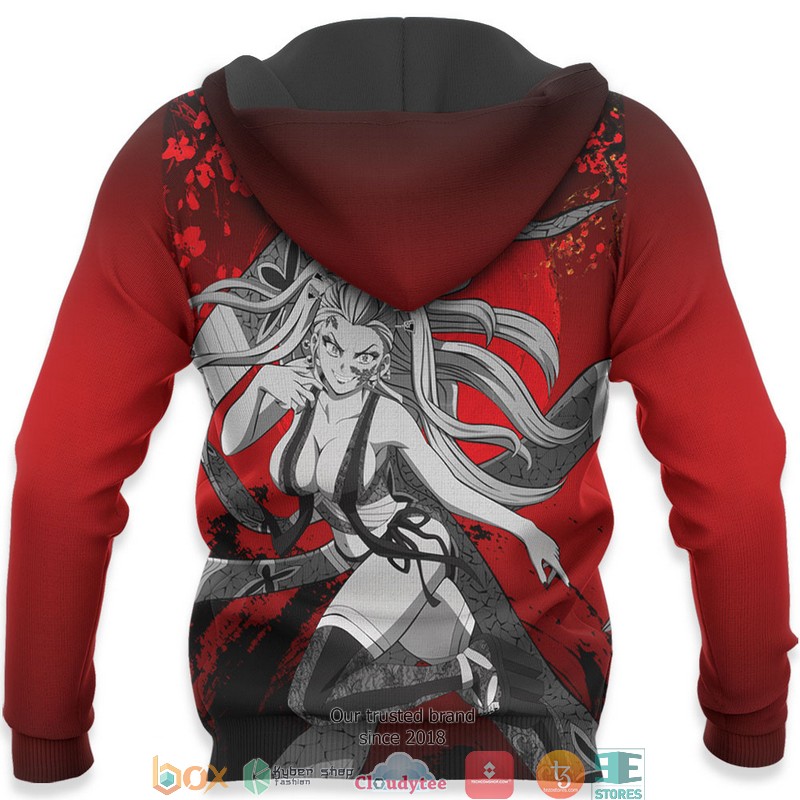 Daki Kimetsu Anime Merch Japan Art 3d Hoodie, Bomber jacket 5 Daki Kimetsu Anime Merch Japan Art 3d Hoodie Bomber jacket 1 2 3 4