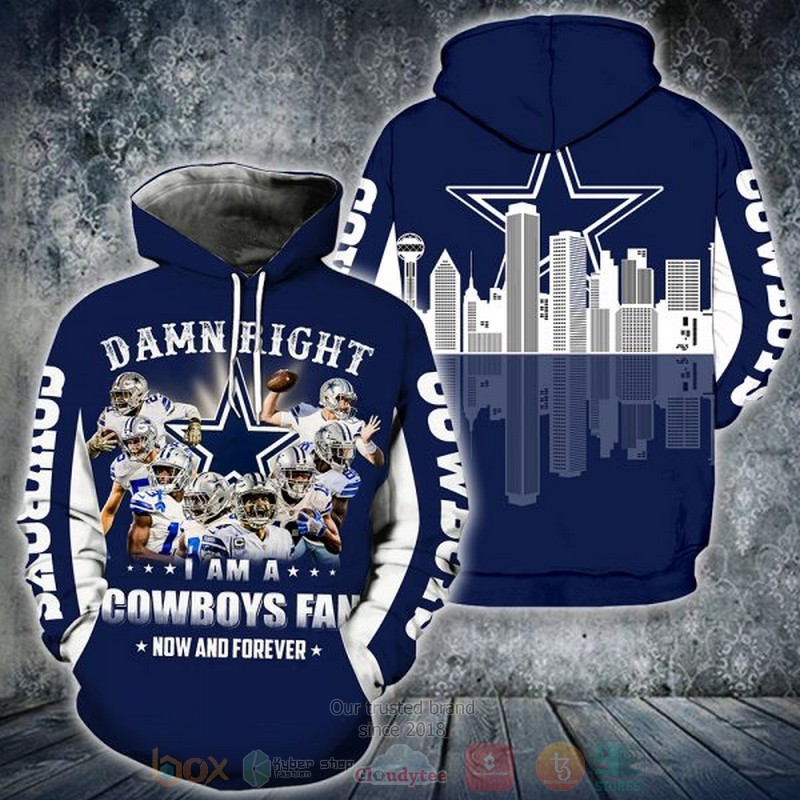 BEST Dallas Cowboys NFL 3D T-Shirt, Hoodies 19 Dallas Cowboys NFL 3D Hoodie Shirt