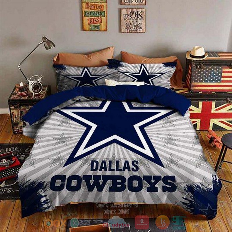 Dallas Cowboys Logo Nfl Bedding Set