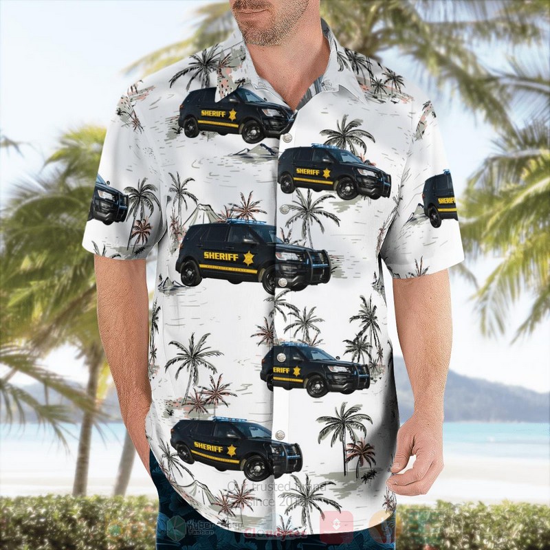 BEST Darlington, Darlington County, South Carolina, Darlington County Sheriff Office, 2017 Ford Utility 3D Aloha Shirt word2