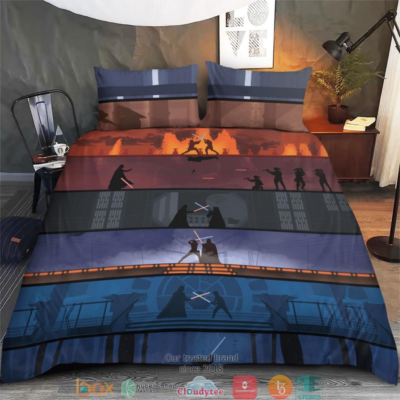 Darth Vader Attacks the Rebel Alliance Bedding Set