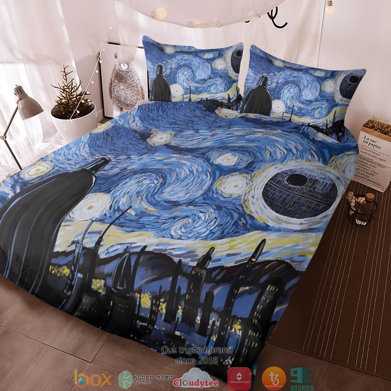 Darth Vader The Starry Night Bedding Set 3 Darth Vader The Starry Night Bedding Set 1 2