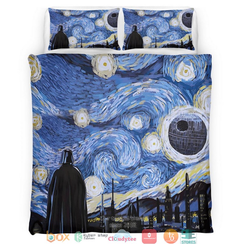 Darth Vader The Starry Night Bedding Set 4 Darth Vader The Starry Night Bedding Set 1 2 3
