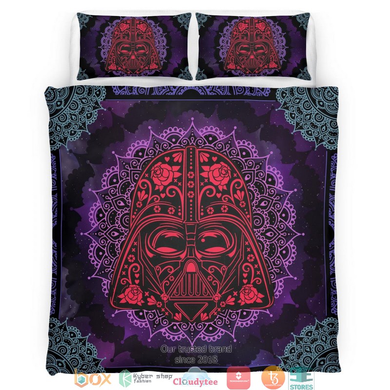 Darth Vader purple Henna Star Wars Bedding Set 4 Darth Vader purple Henna Star Wars Bedding Set 1 2 3