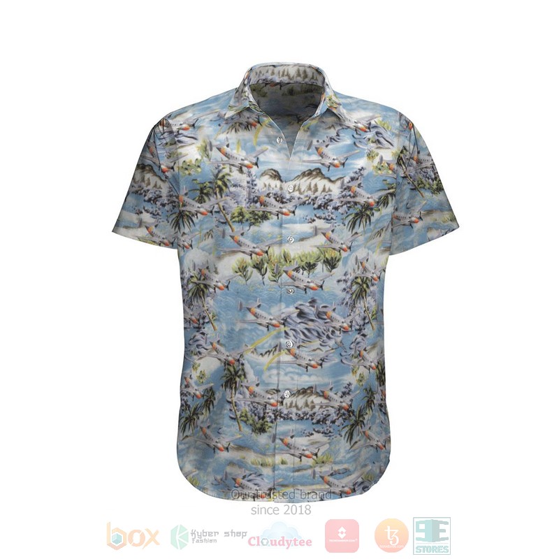 Dassault MD 315 Flamant France Hawaiian Shirt