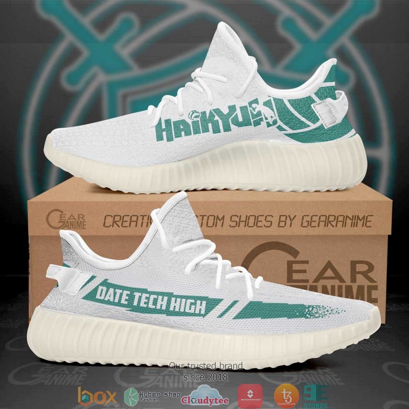 Date Tech High Haikyuu Anime Yeezy Sneaker Shoes