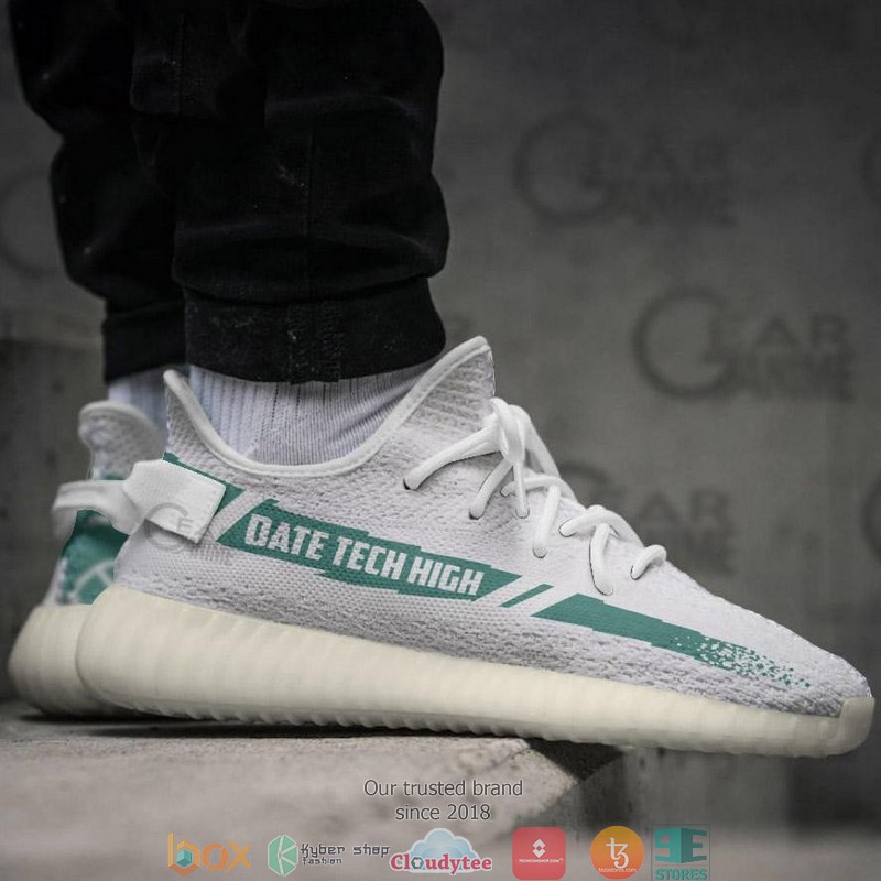 Date Tech High Haikyuu Anime Yeezy Sneaker Shoes 4 Date Tech High Haikyuu Anime Yeezy Sneaker Shoes 1 2 3