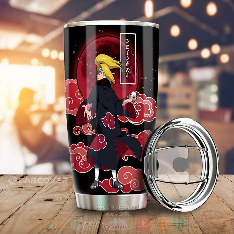 Deidara Akatsuki Naruto Red Anime Tumbler