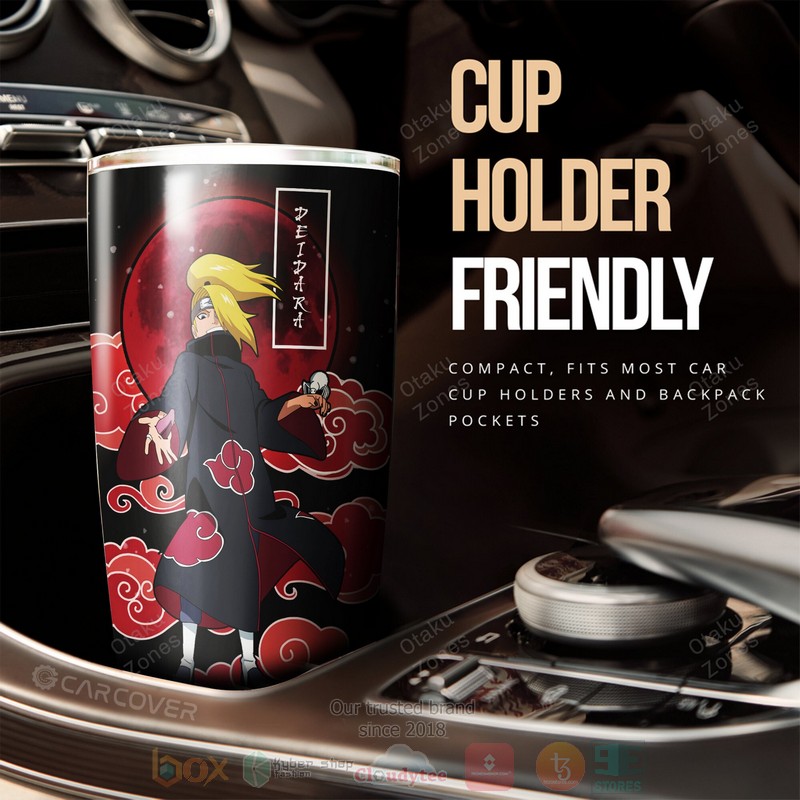 Deidara Akatsuki Naruto Red Anime Tumbler 1