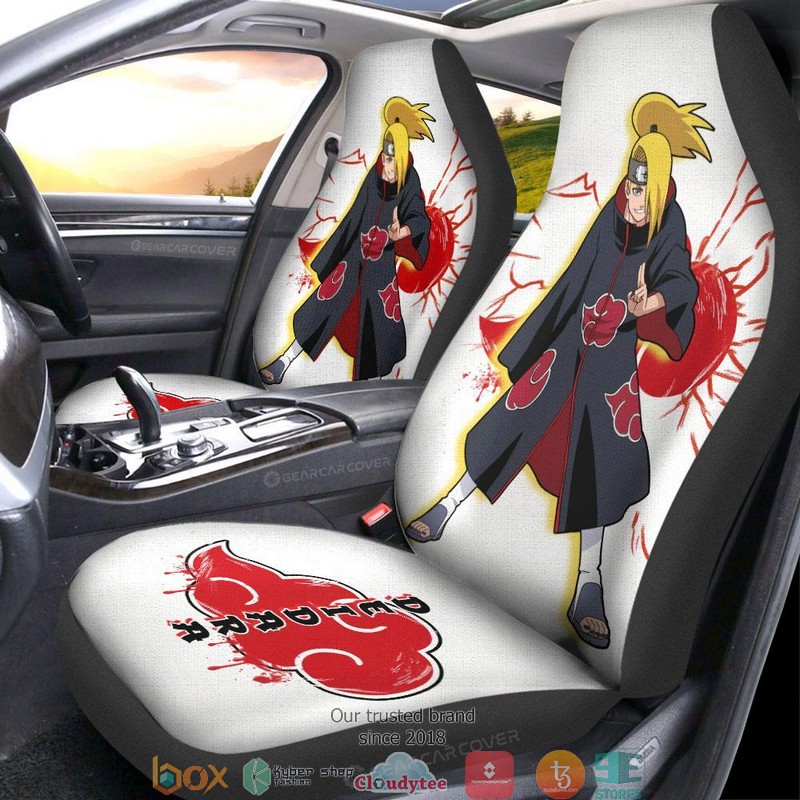 Deidara Naruto Anime Car Seat Cover 2 Deidara Naruto Anime Car Seat Cover 1