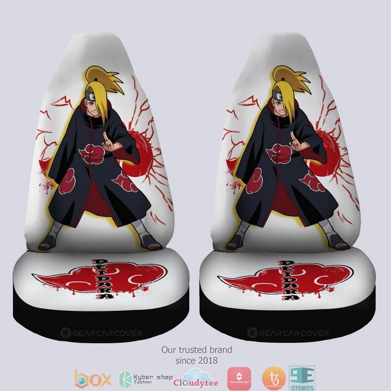 Deidara Naruto Anime Car Seat Cover 3 Deidara Naruto Anime Car Seat Cover 1 2