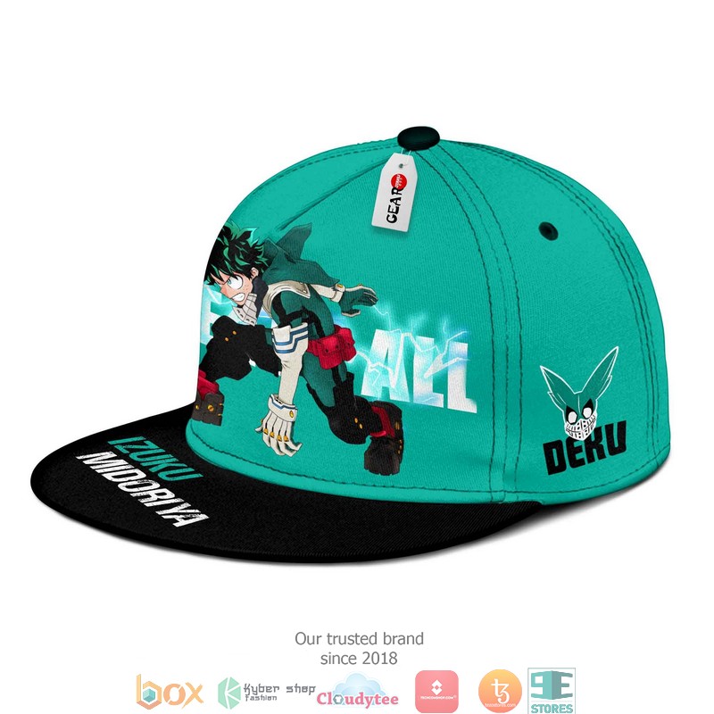 Deku One For All My Hero Academia Anime Snapback hat 1