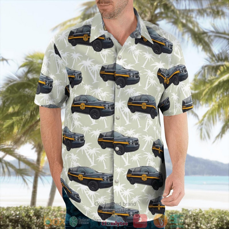Delaware State Police Chevrolet Tahoe Hawaiian shirt 3 Delaware State Police Chevrolet Tahoe Hawaiian shirt word3