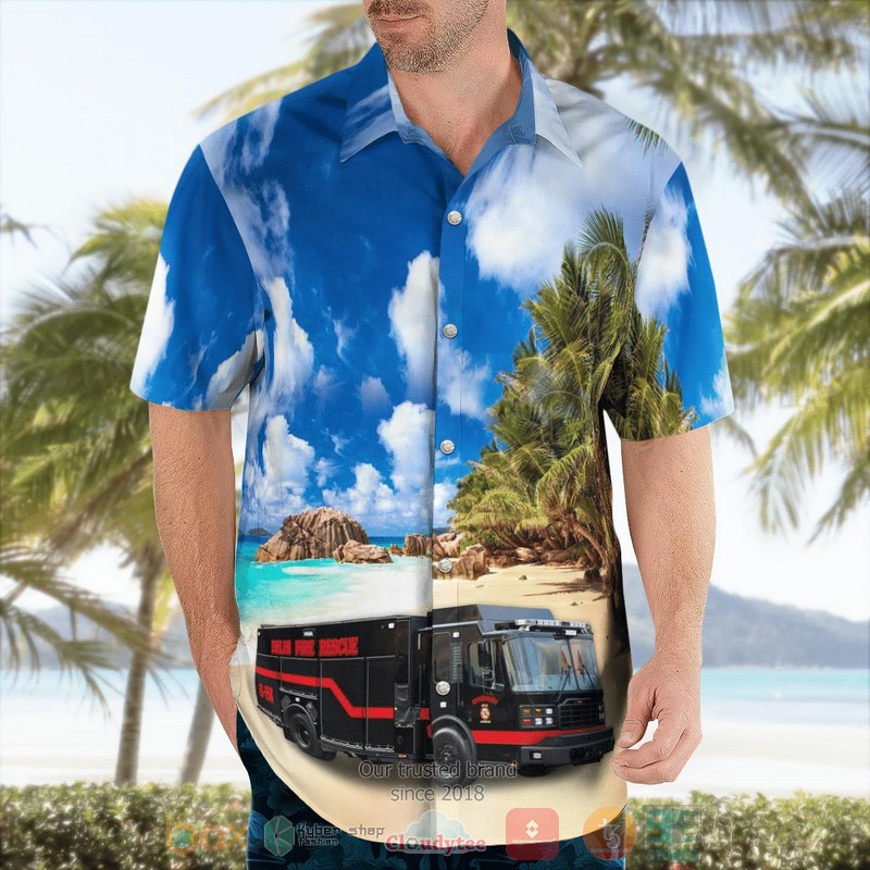 NEW Delhi LA Fire Department Hawaii Shirt 4 NEW Delhi LA Fire Department Hawaii Shirt word3