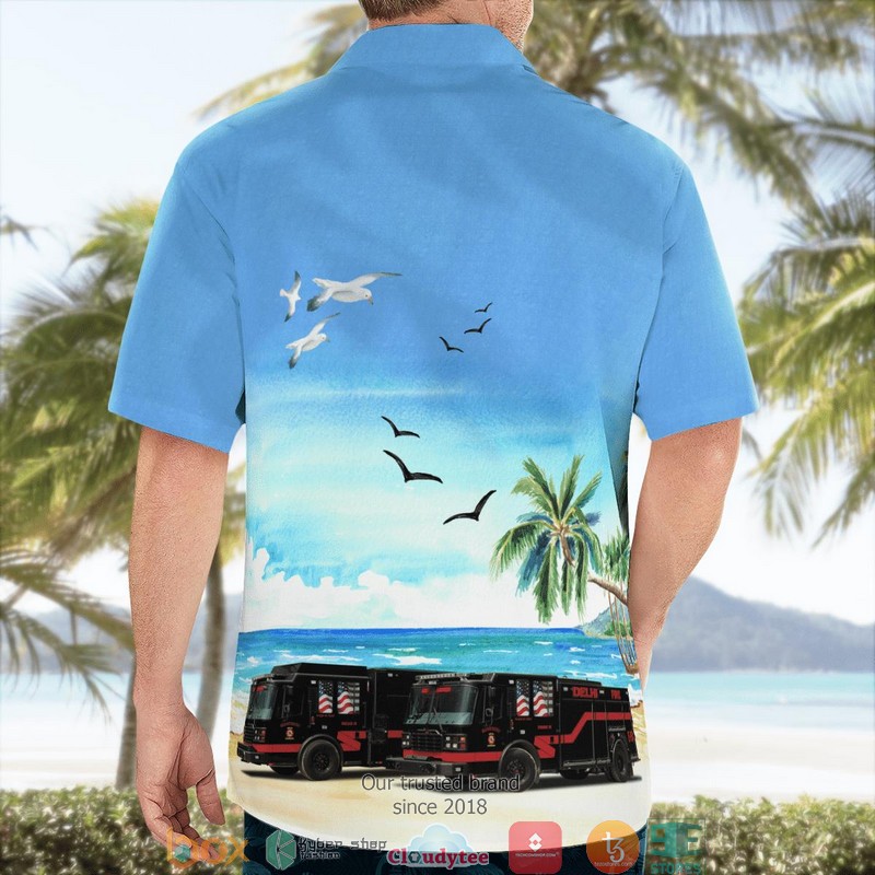 Delhi Louisiana Delhi Fire Department 3D Hawaii Shirt 4 Delhi Louisiana Delhi Fire Department 3D Hawaii Shirt 1 2 3