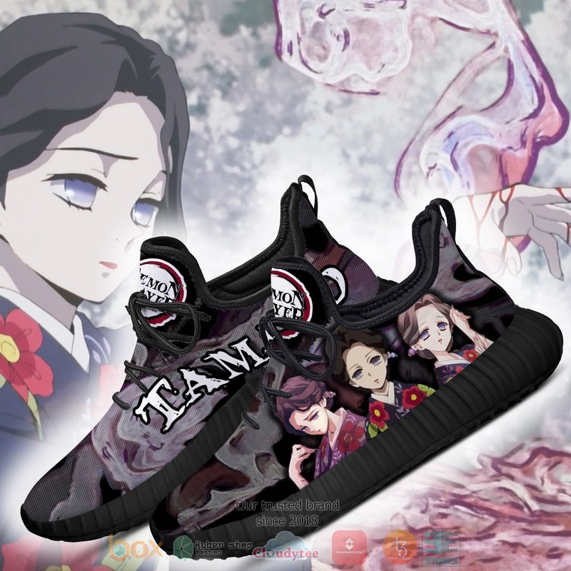 BEST Demon Slayer Lady Tamayo Reze Shoes Sneaker 3 Demon Slayer Lady Tamayo Anime Reze Shoes 1 2