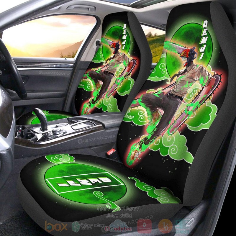 Denji Chainsaw Man Anime Car Seat Cover 1
