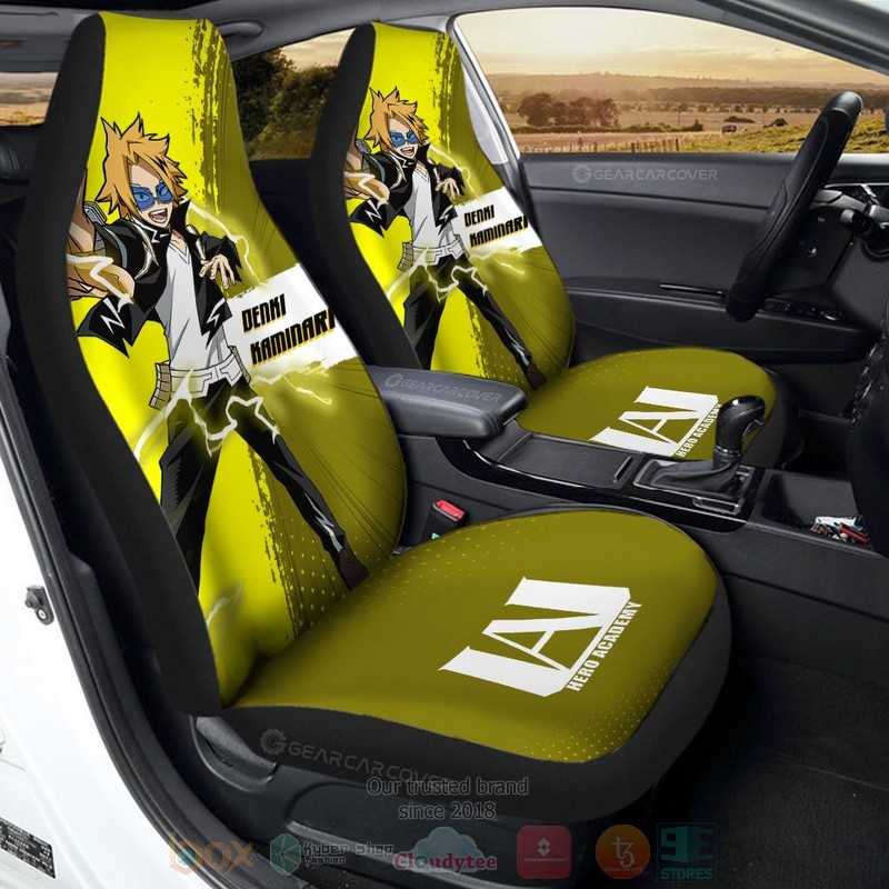 Denki Kaminari My Hero Academia Anime Car Seat Cover