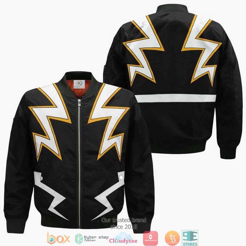 Denki Kaminari My Hero Academia Mha Anime 3D Bomber jacket