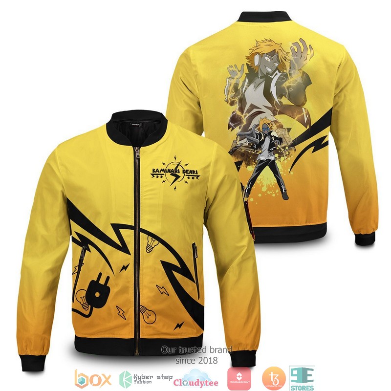 Denki Spirit Bomber Jacket word1