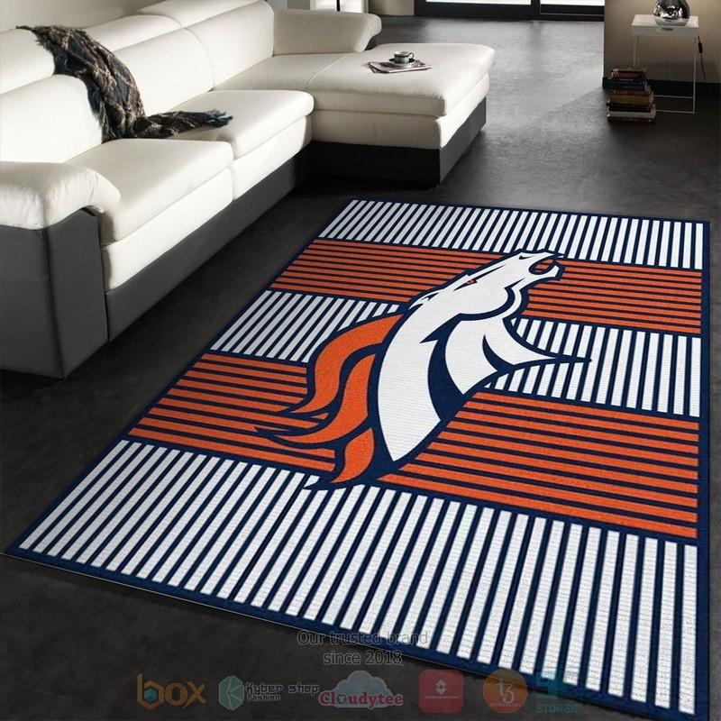Denver Broncos Imperial Champion NFL Team Logos Area Rugs