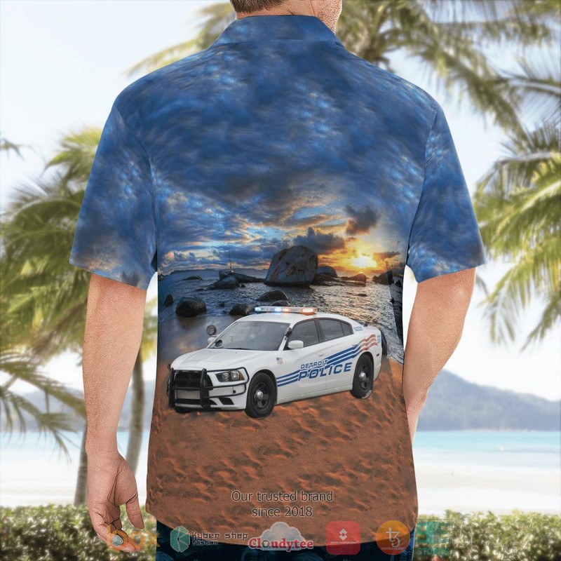 Detroit Police Department Detroit Michigan Hawaiian Shirt 2 Detroit Police Department Detroit Michigan Hawaiian Shirt word2