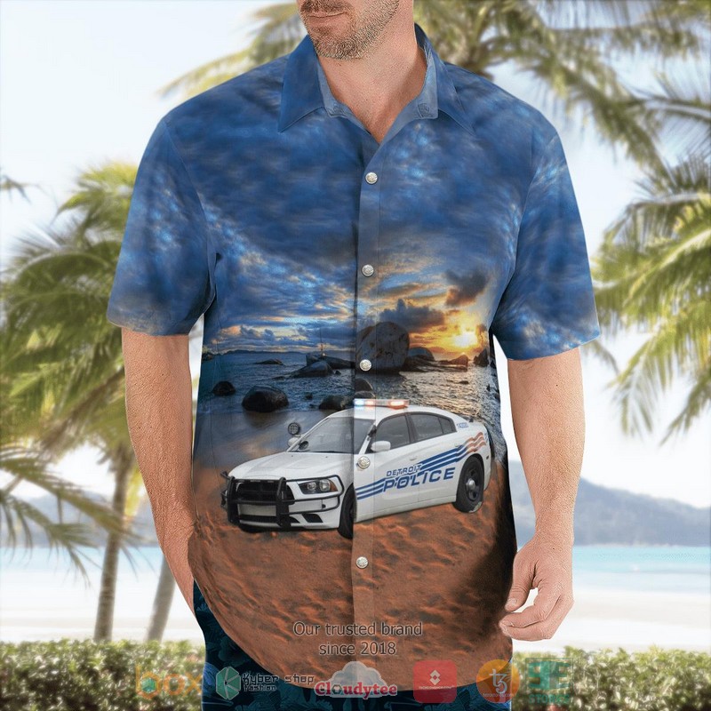 Detroit Police Department Detroit Michigan Hawaiian Shirt 4 Detroit Police Department Detroit Michigan Hawaiian Shirt word2