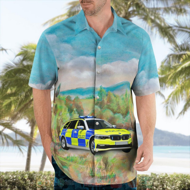 BEST Devon and Cornwall Police BMW 530d 3D Aloha Shirt word1