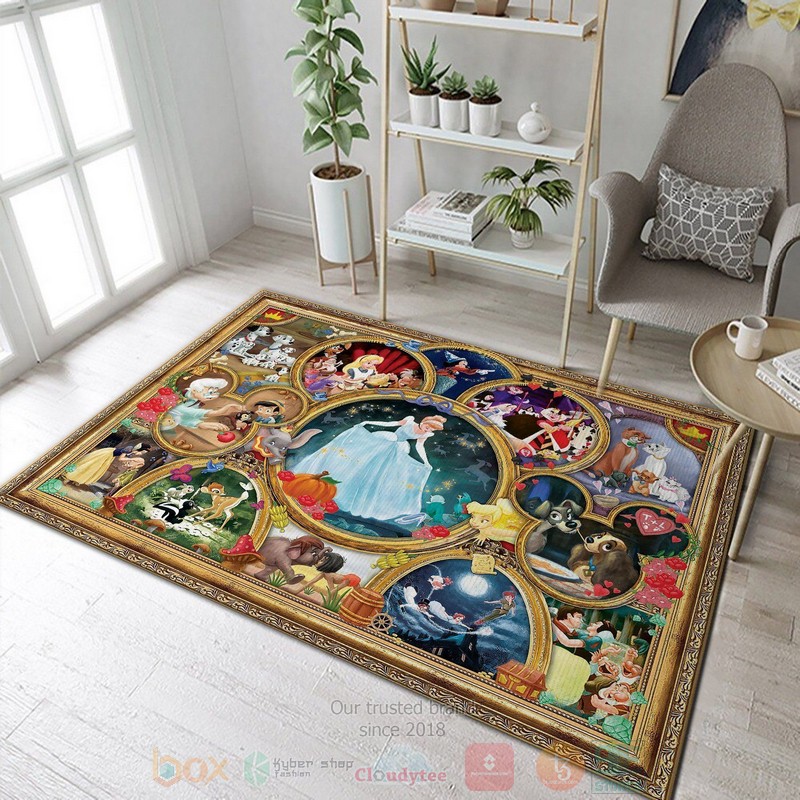 Disney All Over Print Area Rugs