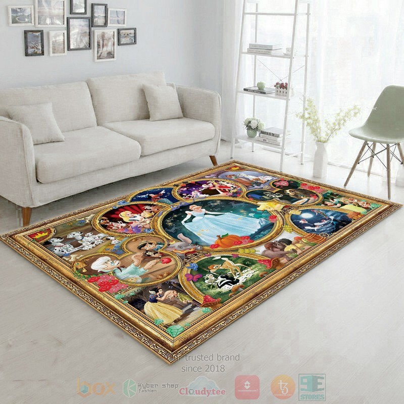 Disney All Over Print Area Rugs 1