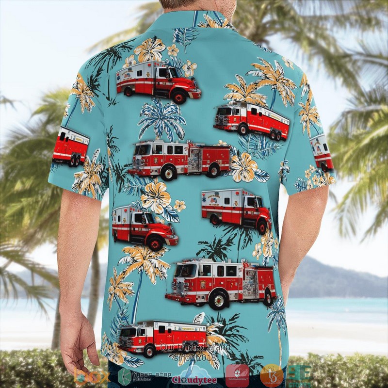 NEW District of Columbia Fire and Emergency Medical Services Department Hawaii Shirt 7