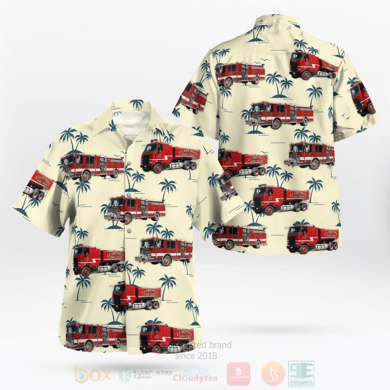 NEW Dodge County Minnesota Claremont Fire Department Hawaii Shirt 1 NEW Dodge County Minnesota Claremont Fire Department Hawaii Shirt word2