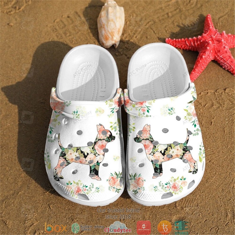 Dog Pink Crocband Clogs