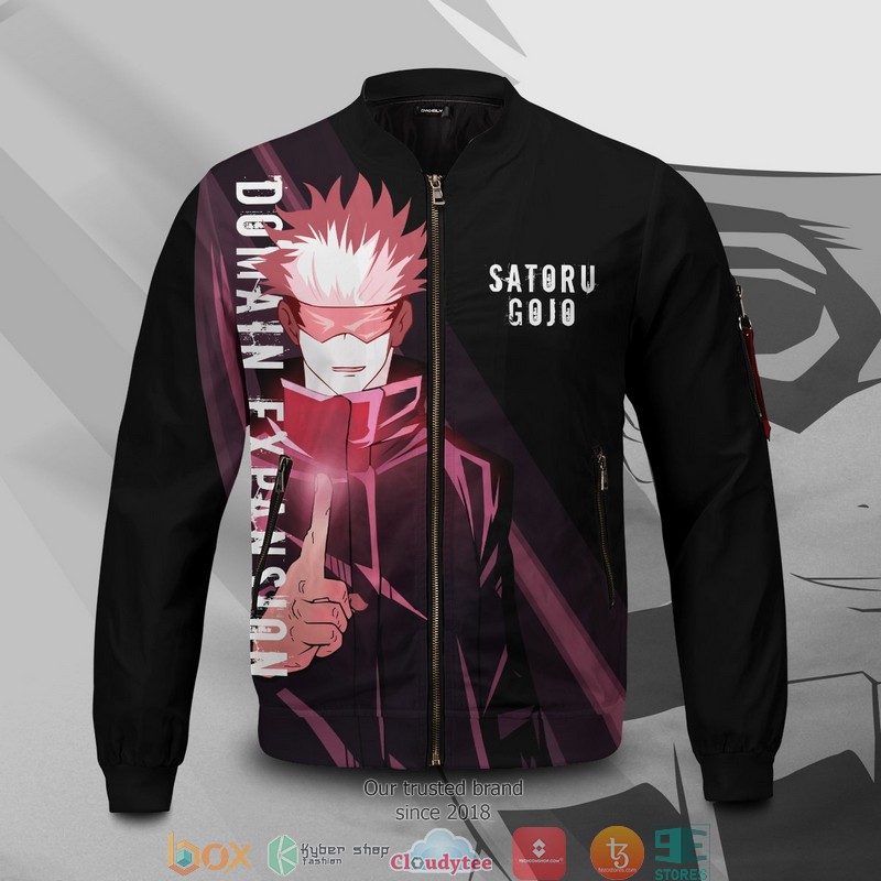 Domain Expansion Bomber Jacket 2 Domain Expansion Bomber Jacket word3