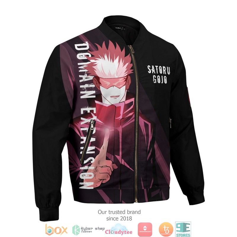 Domain Expansion Bomber Jacket 5 Domain Expansion Bomber Jacket word3