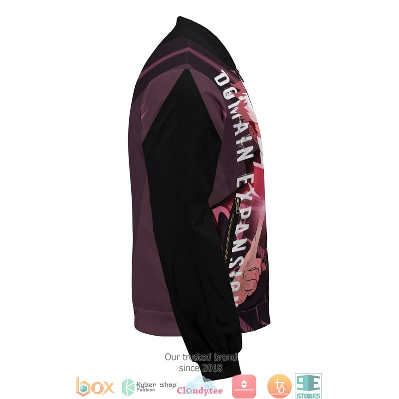 Domain Expansion Bomber Jacket 7 Domain Expansion Bomber Jacket word3