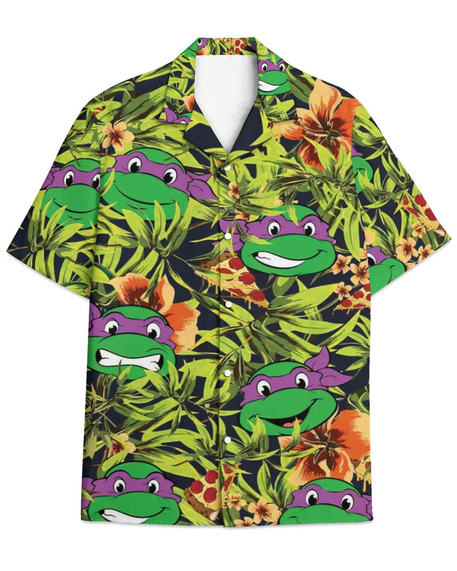 BEST Donatello Teenage Mutant Ninja Turtles Hawaii Shirt word1