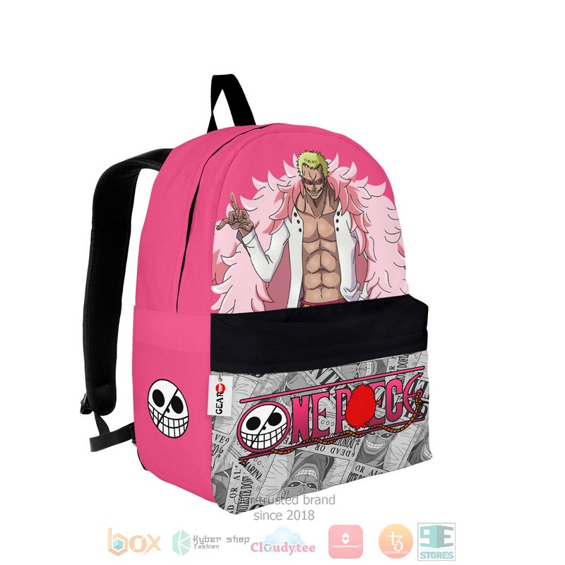 Donquixote Doflamingo One Piece Anime Backpack 1