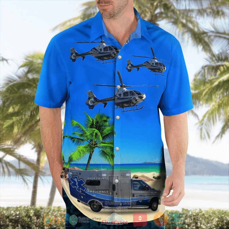 Door County EMS Hawaiian Shirt 4 Door County EMS Hawaiian Shirt word3