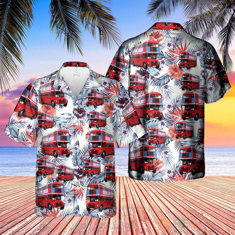 BEST Double-Decker Bus Routemasters, Shirt 3D Aloha Shirt 7 Double Decker Bus Routemasters Shirt Hawaiian Shirt