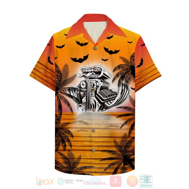 BEST Drag Racing Custom Kulture Hot Rod 3D Aloha Shirt word2