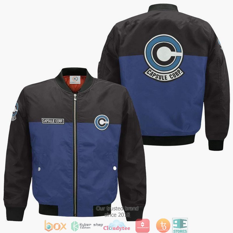 Dragon Ball Capsule Corp 3D Bomber jacket