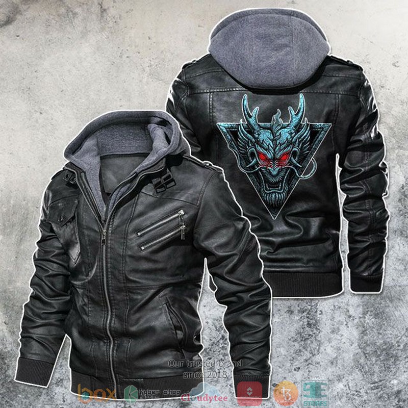 Dragon Motorcycle Club Leather Jacket