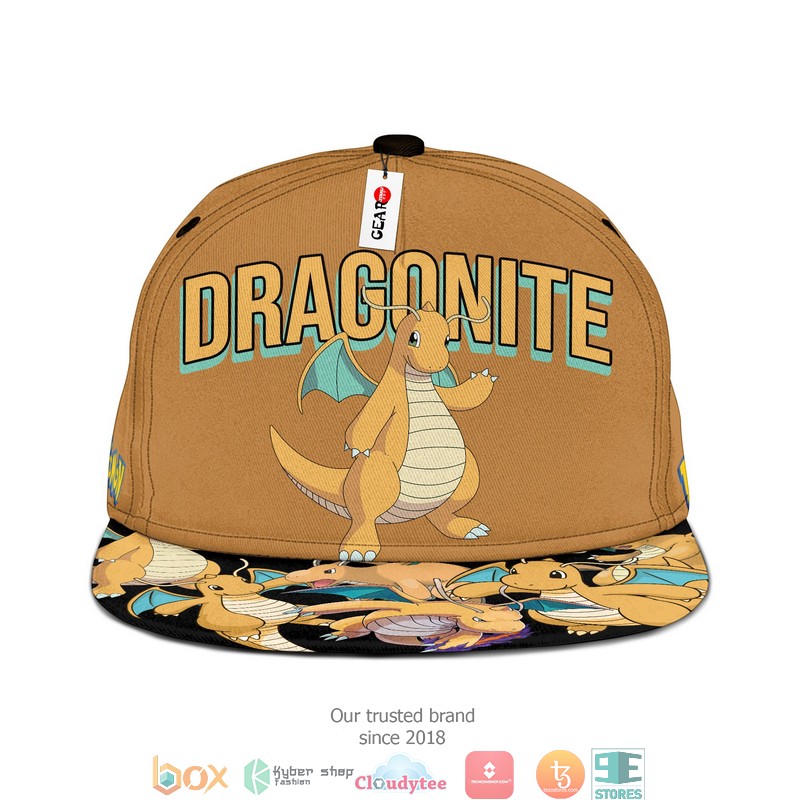 Dragonite Pokemon Anime Gift For Otaku Snapback hat