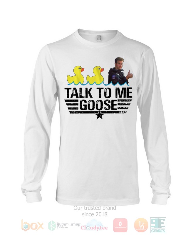 Duck Talk To Me Goose Hoodie, Shirt word3