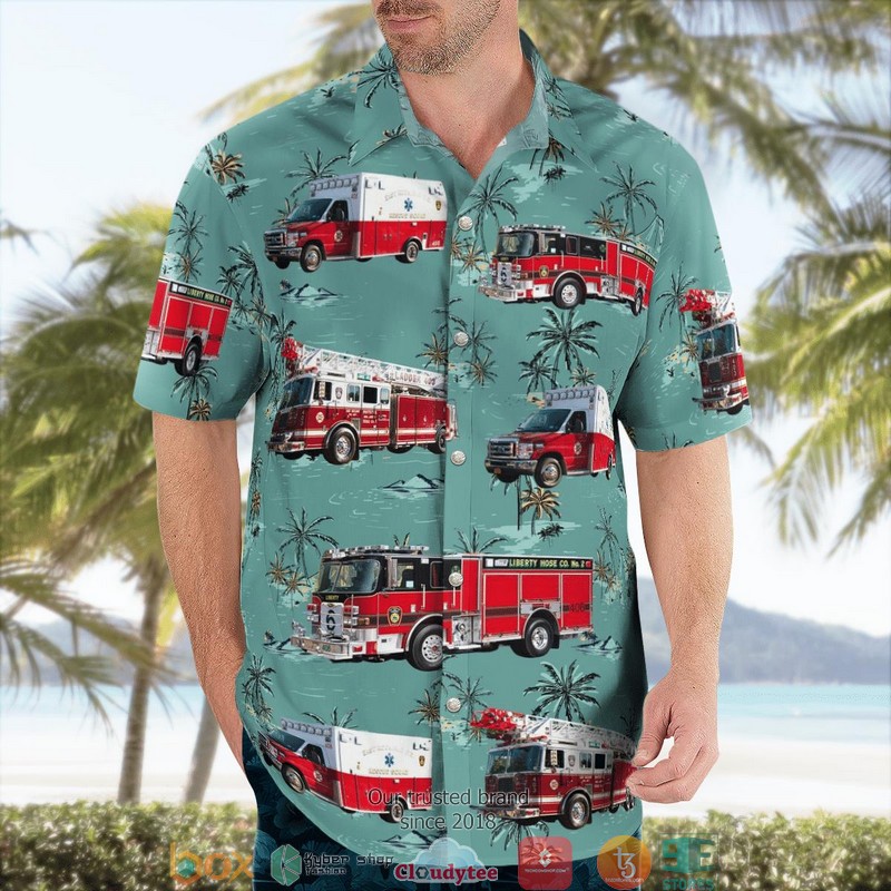 East Rockaway New York East Rockaway Fire Department 3D Hawaii Shirt 3 East Rockaway New York East Rockaway Fire Department 3D Hawaii Shirt 1 2