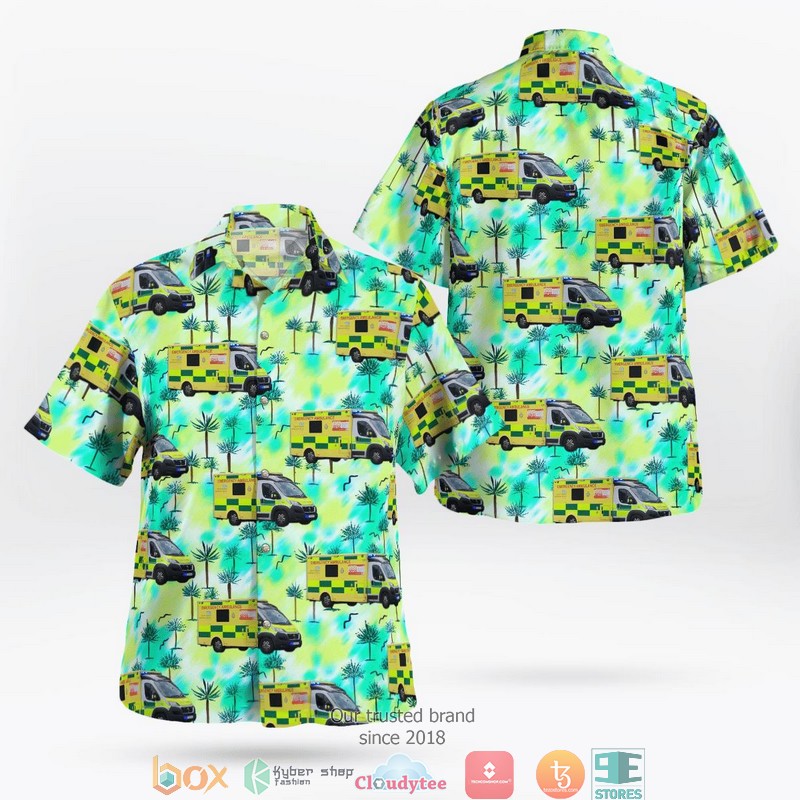 East of England Ambulance Service NHS Trust EEAST Fiat Ducato Hawaiian Shirt 9 East of England Ambulance Service NHS Trust EEAST Fiat Ducato Hawaiian Shirt word1
